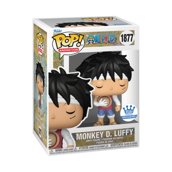 Funko Pop Animation One Piece Monkey D. Luffy Marineford Memorial vinyl figure number 1877 in box